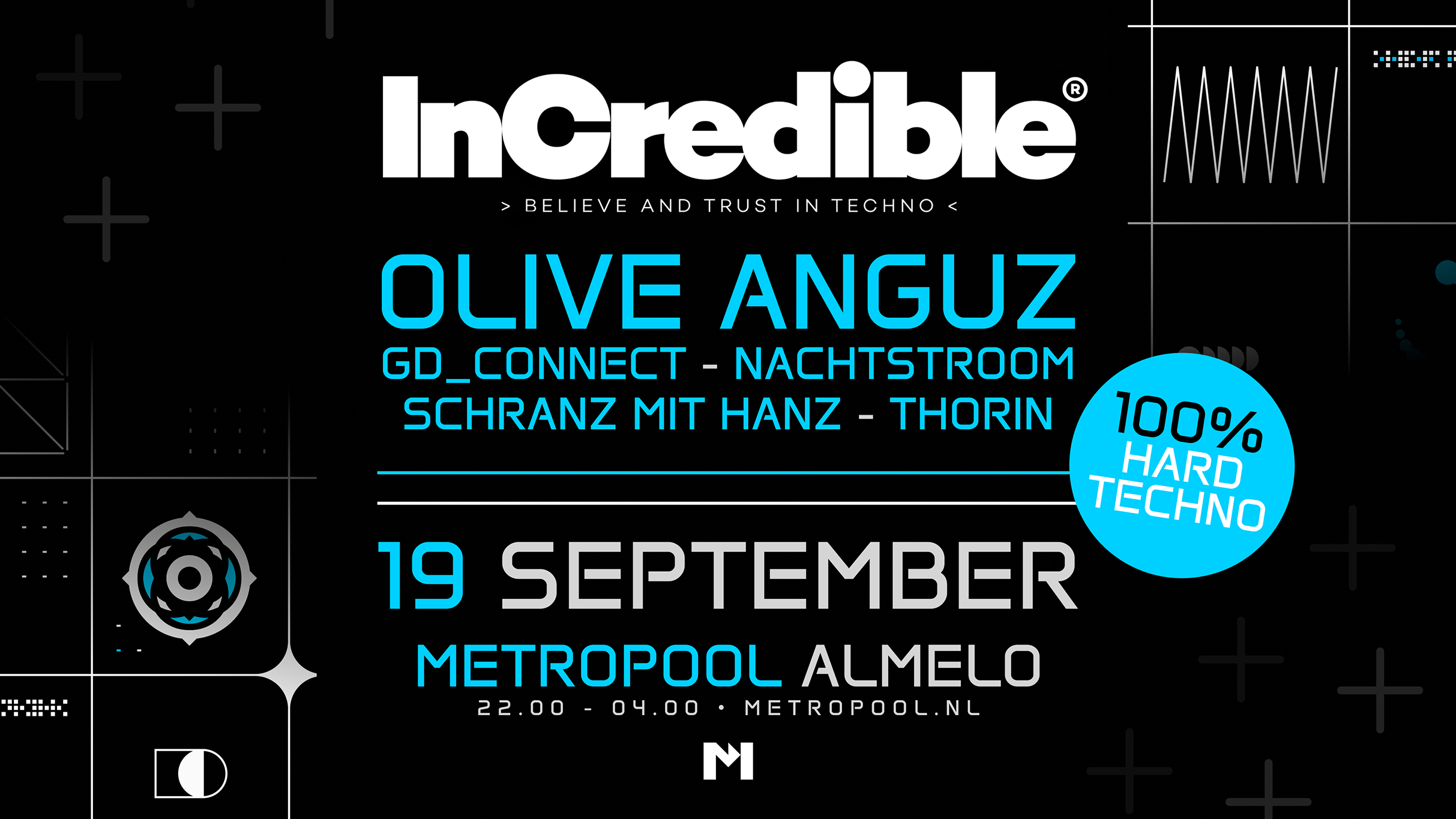 Metropool Almelo: Dance to inCredible Tunes!