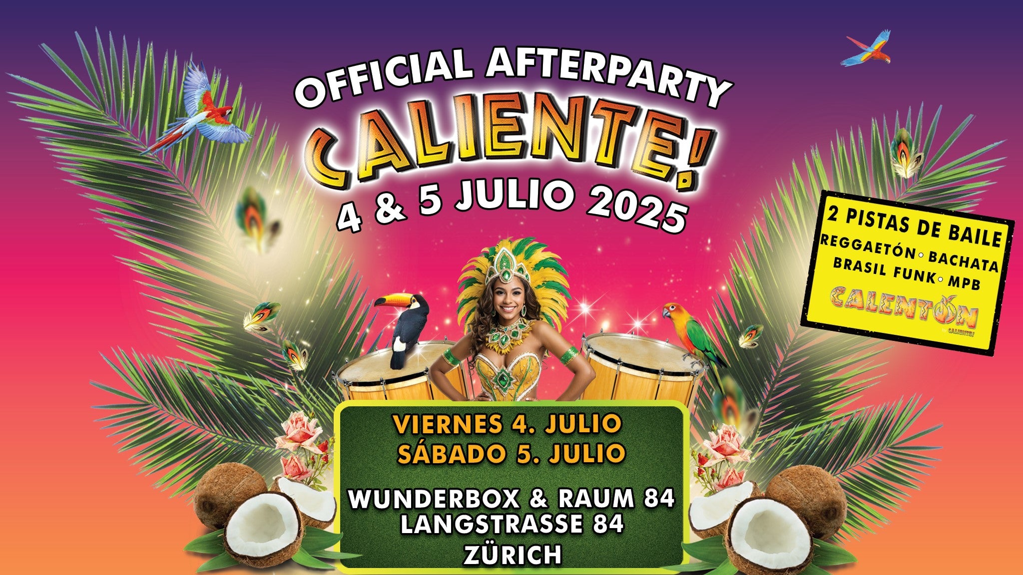 Caliente! Latin Fest Afterparty Zürich