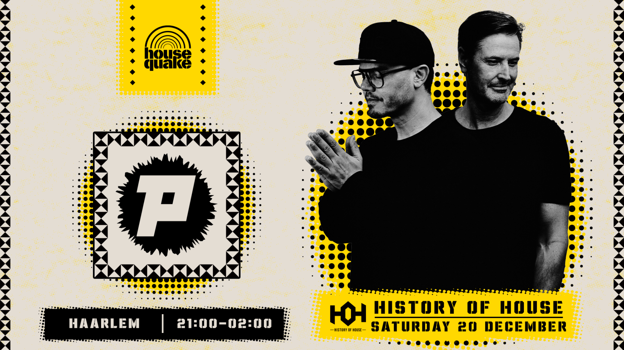 Housequake: House History at Patronaat!