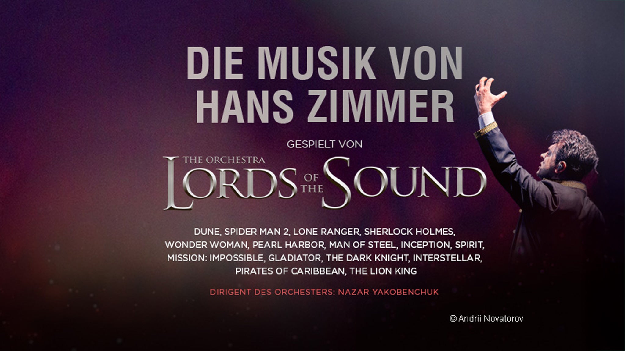 Lords of Sound: Hans Zimmer's Music - Trier Concert!