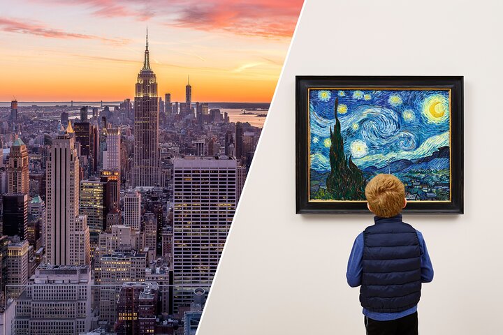 NYC Combo: Top of the Rock & MoMA - Save Time & See More!