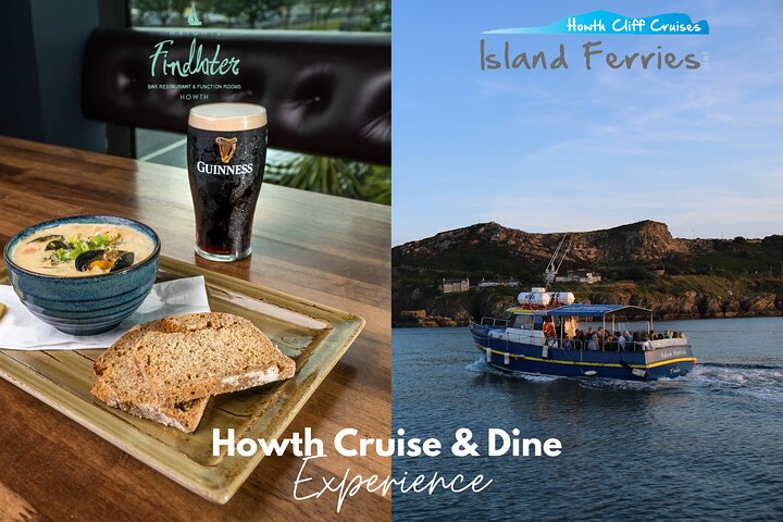 Howth Cruise & Dine: Cliffs, Food & Fun!