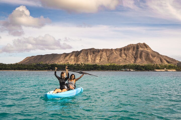 Kayak, Snorkel & Surf with Turtles: Waikiki Adventure!