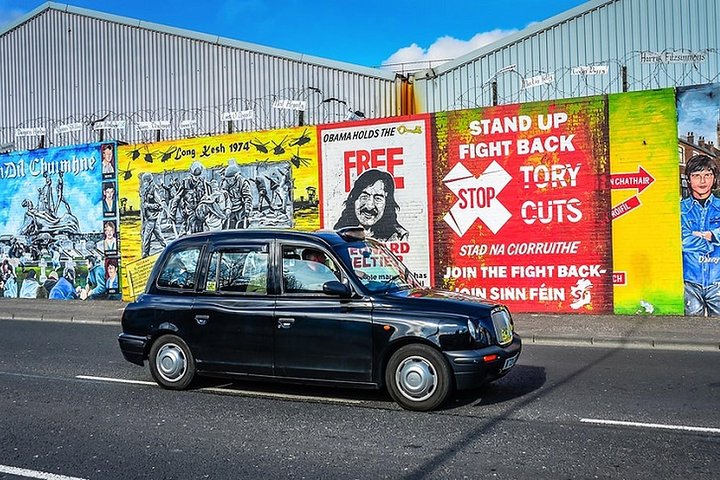 Belfast Political Taxi Tour: Uncover History & Murals