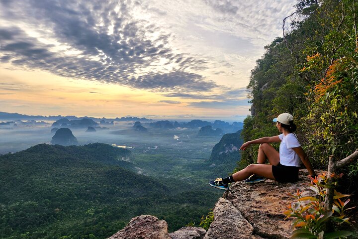 Krabi: Dragon Crest Hike & Klong Root Kayak Tour