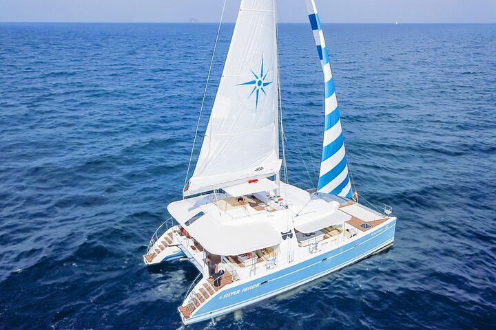 Coral & Racha Islands Catamaran: Relax, Sail & Play!