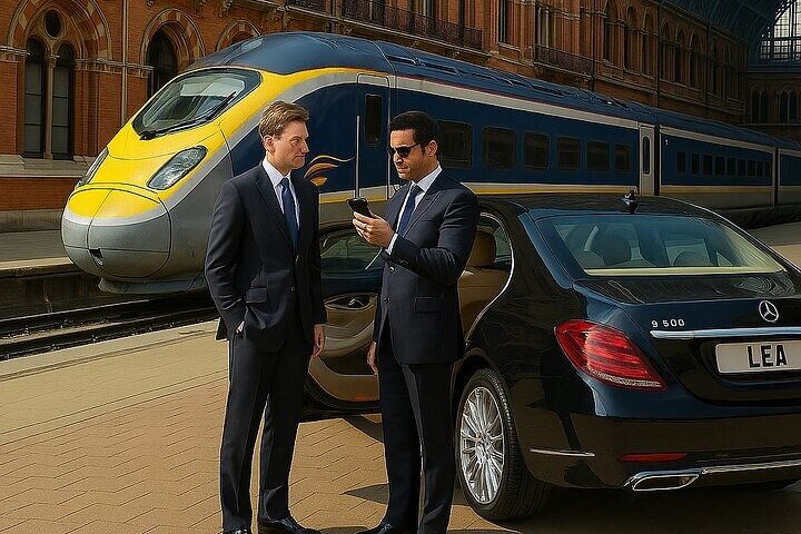 Edinburgh Train Station Private Transfer to City
