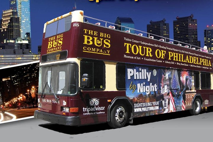 Philly Night Bus Tour: See City Lights & Rocky Steps!