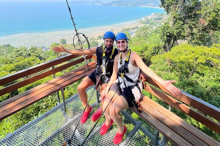 Phuket Zipline: Jungle & Sea View Adventure!