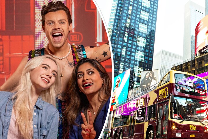 NYC: Madame Tussauds & Hop-On Hop-Off Bus Tour