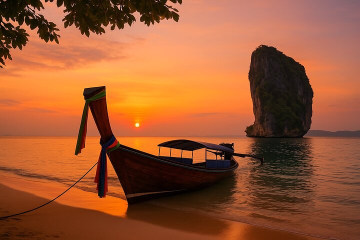Krabi 4 Islands: Early Bird Private Longtail Tour
