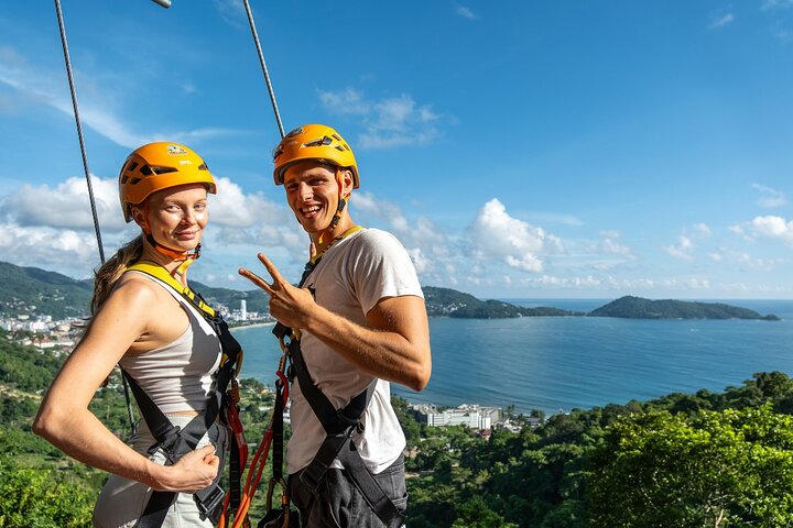 Phuket Zipline Adventure: Erawan Patong with Ocean Views!