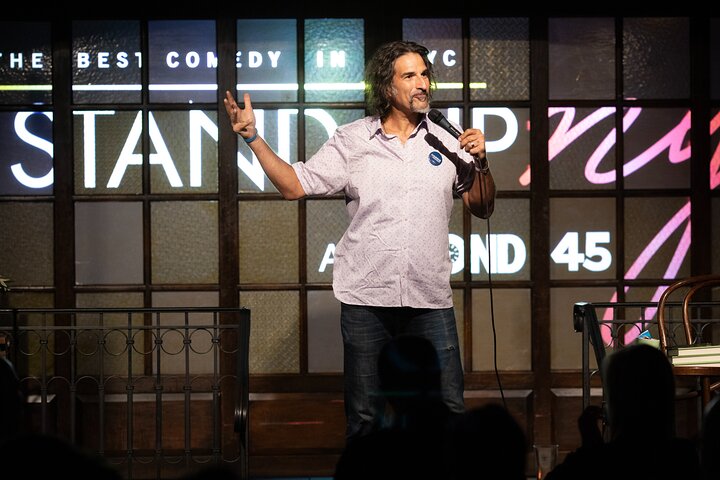 Times Square Comedy & Dinner: Bond 45 Package
