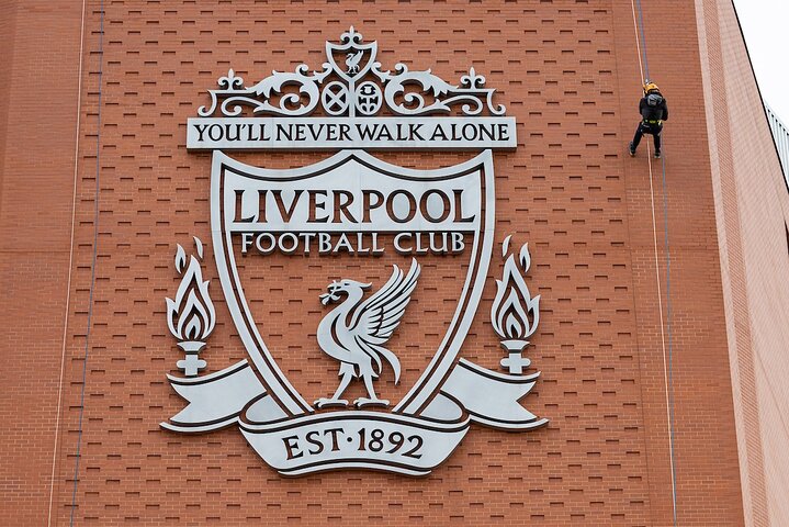 Anfield Abseil & LFC Museum: Liverpool's Thrilling Heights!