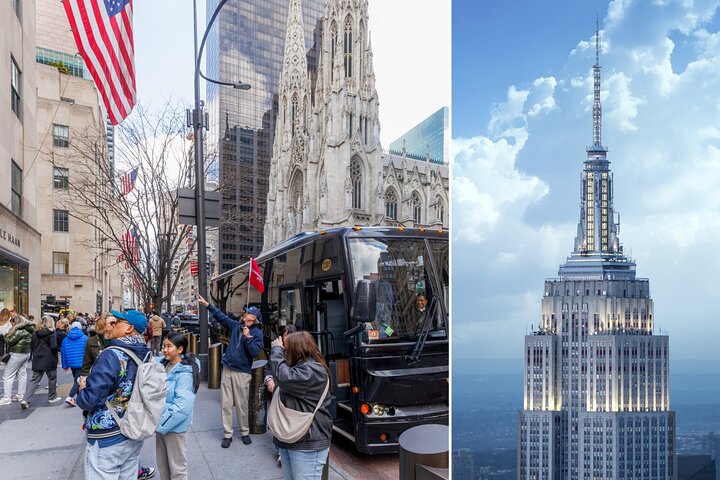 NYC Bus Tour: See Top Sights + Empire State Option