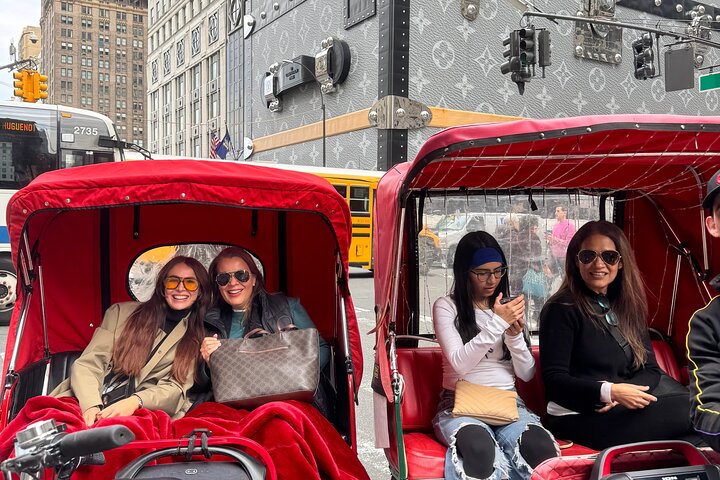 NYC Private Pedicab Tour: See Top Landmarks!