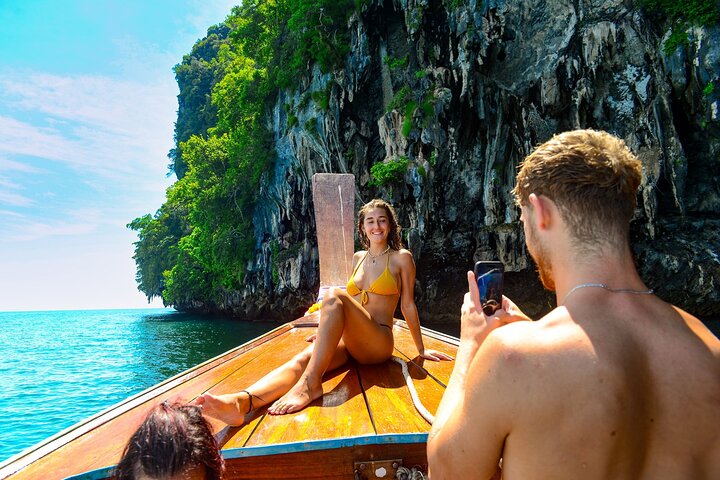 Koh Lanta: Private 4 Islands Boat Tour & Emerald Cave