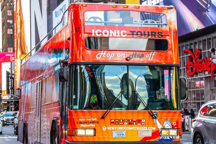 NYC Night Bus & Statue of Liberty Cruise: Double the Fun!