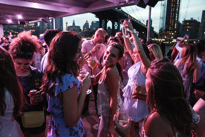 NYC Blue Booze Cruise: Party on the Water!