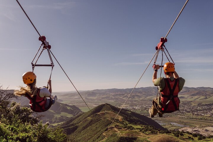 Zipline Adventure: Soar Above Santa Barbara!