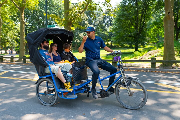 Central Park Pedicab Tour + Top of the Rock