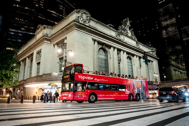 NYC Night Bus Tour: Skyline Views & Audio Stories!