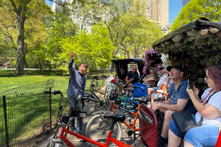 Central Park Private Pedicab Tour: See Movie Spots!
