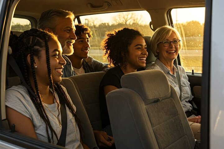 Times Square to Newark Airport (EWR) 10-Passenger Van